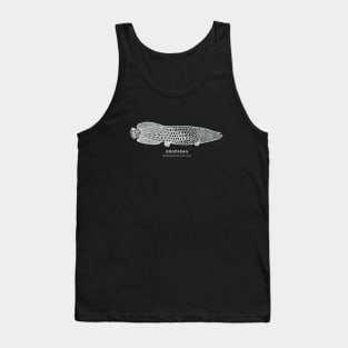 Arapaima with Common and Scientific Names - fish design for fisherman Tank Top